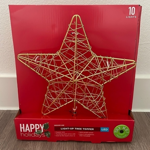 Other - Light Up Star Tree Topper